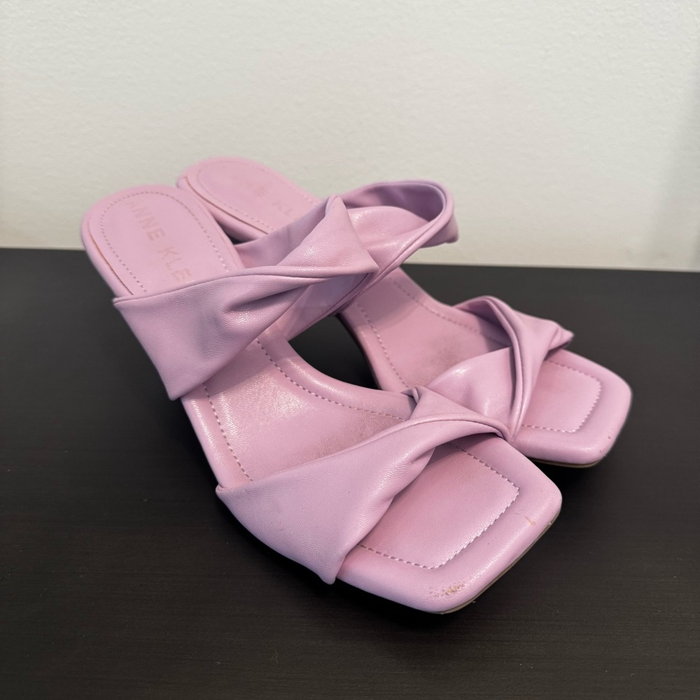 Anne Klein Lilac Women's Mules